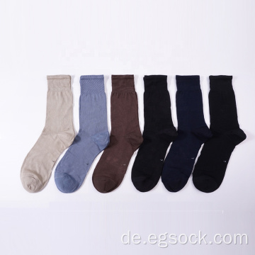 verpackte leere Business-Socken aus mercerisierter Baumwolle für Männer